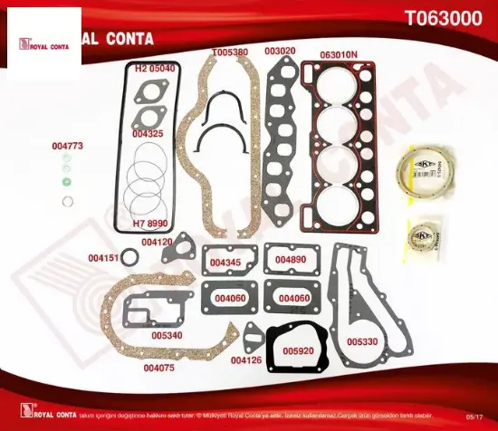 Mt tk cnt skt kçli r9 faırway-r21 optıma r11 c2l royal conta  resmi