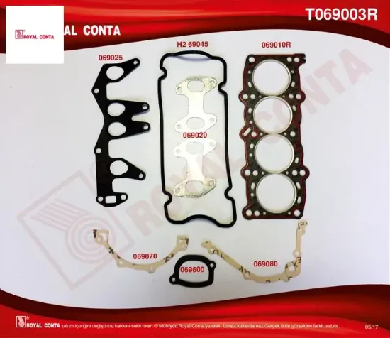 Motor takım conta süper palıo 1.2 8v em. Royal conta  resmi