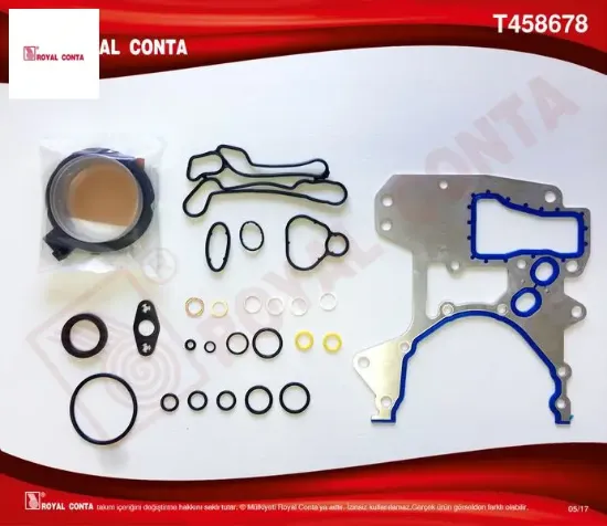 Alt takım conta reinz keçeli astra h-j-ınsıgnıa 1.6 16v 116hp a16xer-z16xer royal conta 1606413/ 55568528 resmi