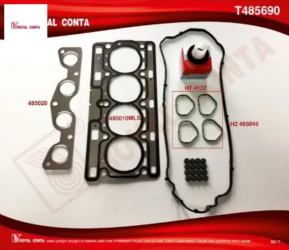 Motor takım conta clıo ıı 01 06 clıo ııı 05 14 clıo ıv 12 symbol ıı 08 14 logan 04 sandero 08 1.2 16 royal conta 7701475822 resmi