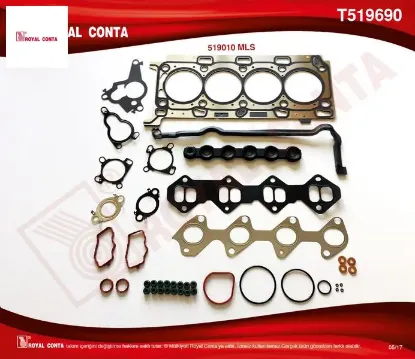 Üst takım conta lgn ıı-ııı 150 hp -trafıc ıı 90/115 hp 2.0 dcı m9r motor reınz subap lastikli royal conta 7701478183/ 7701477450/ 4434188 resmi