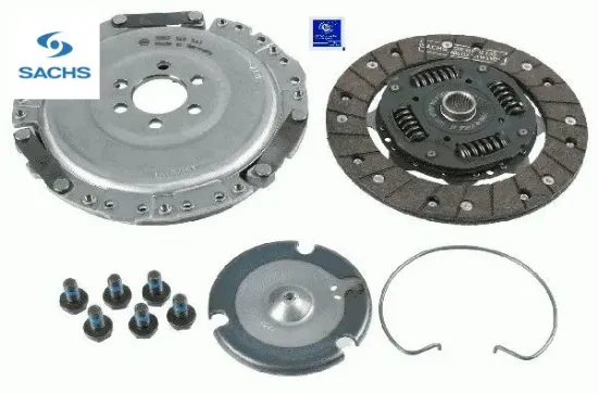 Debriyaj seti baskı disk bora-golf-polo-octavıa-toledo-ıbıza-a3-1.6-2.0 aeh-akl-apf-2e 621301409 sachs 037198141ax/ 1l0198008 resmi