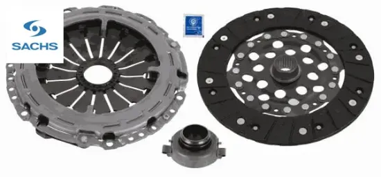 Debriyaj seti 406-p607-p806-expert cıtroen c5-c8-evasıon-jumpy-scudo-ulysse 2.0 hdı- 2 .0 jtd dw10at sachs 1611271180/ 2052.V1/ 2052.F0/ 2050.96 resmi