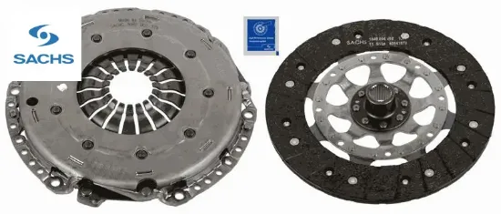 Debriyaj seti 207-208-308-508-2008-3008-5008-c3-c4-c5-ds3-ds4-ds5 euro5 1.6 hdı dv6c mc şanzıman 6 v sachs 9814068080/ 9678013880 resmi