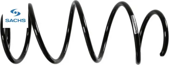 Helezon yay on renk kodu: 2 x kırmızı c-class w204 s204 sachs a2043210304 resmi