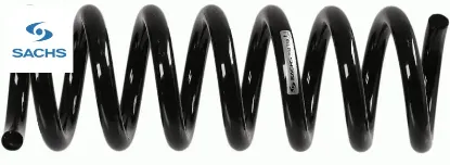 Helezon yay arka renk kodu: 1 x mor / 1 x sarı mercedes w204 s204 c204 c207 sachs a2043240604 resmi