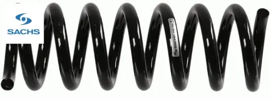 Helezon yay arka renk kodu: 1 x mor / 1 x sarı mercedes w204 s204 c204 c207 sachs a2043240604 resmi