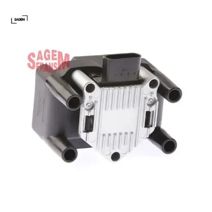 Ateşleme bobın a3 - a4 bora - golf - jetta passat - polo 1.4 1.6 16v sagem 032905106d resmi
