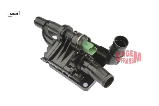 Termostat yuvası komple 206-207-307-308-407-1007-3008-5008-partner tepe-c2-c3-c4-c5 ıı focus ııı 11 sagem 1336.Af/ 9m5q8a586ba/ 1675627 resmi