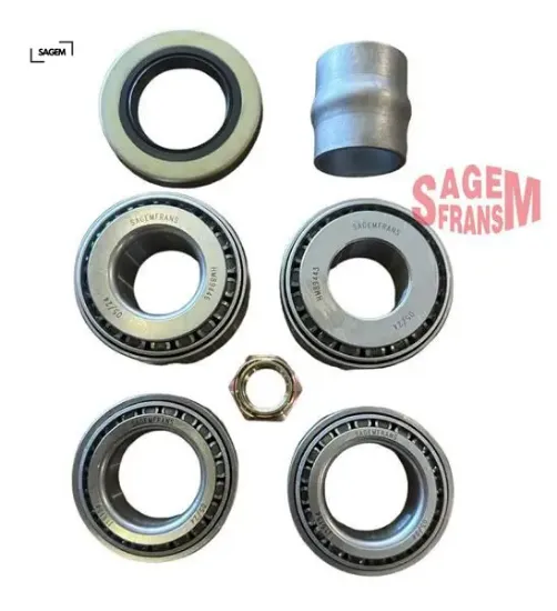 Defransiyel rulman kiti doğan-kartal-şahin 4 rulman somun keçe boru 7 parça sagem 4336979 resmi