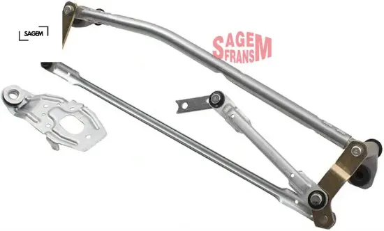 Silecek mekanizması motorsuz passat 06 15 sagem 3c1955601 resmi