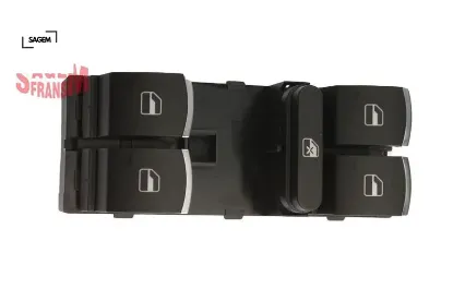 Cam açma düğmesi dörtlü golf 5-6 - passat - jetta - polo ön sol sagem 5nd959857 resmi