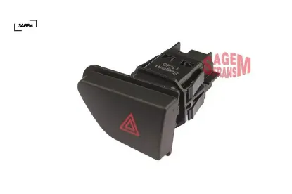 Dörtlü flaşör anahtarı captur-clıo ıv-zoe 2012 -2016 -zoe-duster 2010-2018 sagem 252907372r resmi