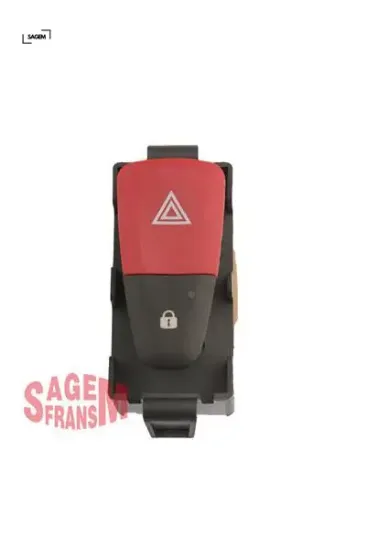 Dörtlü flaşör merkezi kilit megane ııı - fluence sagem 252100502r resmi