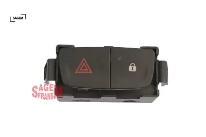 Dörtlü flaşör kapı kilit düğmesi trafıc ııı sagem 252100622r resmi