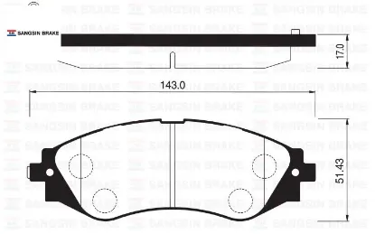 Ön fren balatası lacettı 1.4-1.6-1.8 2.0d 04 nubıra 1.4-1.6-1.8 2.0d 04 sangsın 96405129/ 96495227/ 96245178/ 96253367 resmi