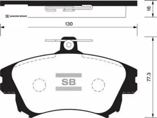Ön balata carısma 1995-2006 colt 1.5 2004-2012 s40 1.6-1.8-1.9-2.0-2.0t 1995-2004 sangsın 30630612/ 30850976/ 30769199 resmi