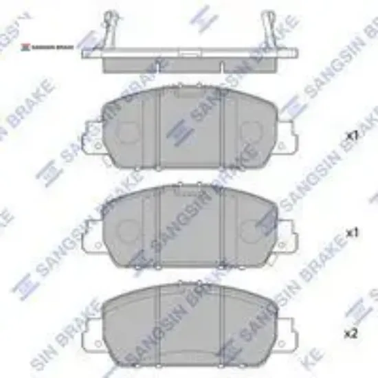 Ön fren balata hr-v 1.6l i-dtec dizel ru8 15- / hr-v 1.5l i-vtec benzinli ru1 15- sangsın 45022t2ga00/ 45022t2ga01/ 45022tvaa00 resmi