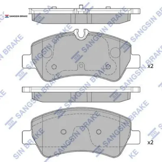 Arka fren balata tourneo custom. Transıt custom 2.2l tdcı 12- kablosuz sangsın mebk2j2m008aa/ bk212m008ac/ bk212m008 resmi
