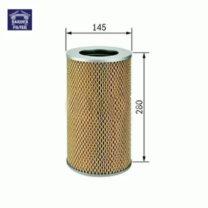 Hava filtresi toyota hıace 07 hp 4608 c15163 sardes 1780154140 resmi