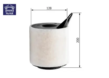 Hava fıltresı n43 n45 n46 e81 e82 e87 e88 e90 e91 e92 e93 e84 sardes 13717532754 resmi