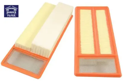 Hava filtresi doblo-punto-combo d-bıpper-nemo-ka ıı 1.3mtj-jtd 10 telli sardes 51873070/ 51901760/ 834736/ 1609851280 resmi