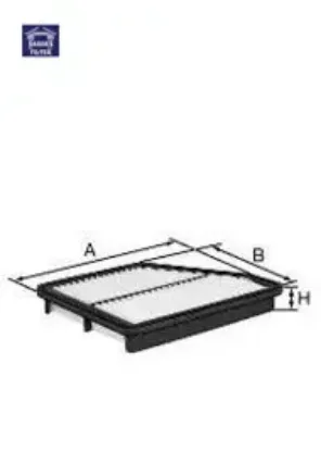 Hava filtresi cıvıc ıx 1.4 i-vtec 12 x sardes 17220r3re01 resmi