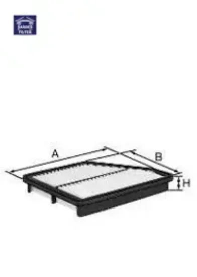 Hava filtresi cıvıc ıx 1.4 i-vtec 12 x sardes 17220r3re01 resmi