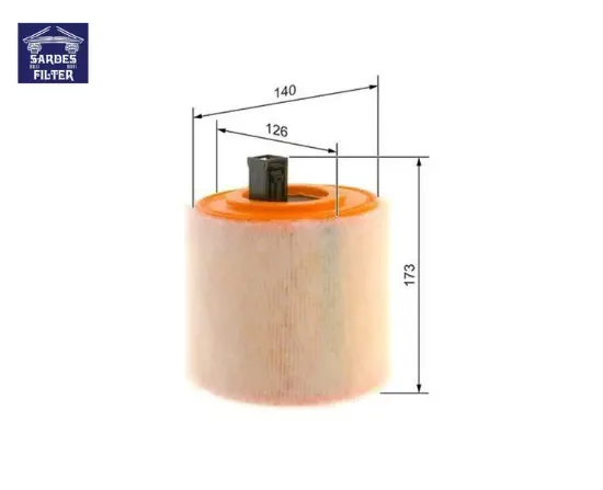 Hava filtresi süngerli opel astra k 15 22 1.0-1.4-1.6 xfl-xft-dth-dte-dtı-dtn-xnt-dtr-sht sardes 39030321/ 13489640/ 13367308 resmi
