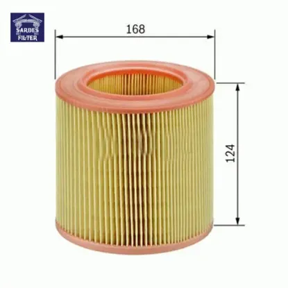 Hava filtresi berlıngo 96- - p.306 98-01 - partner 96- - xsara 97-00 1.8d - 1.9d sardes 1444.F5/ 1444.84/ 1444.G0/ 1444/ g1 resmi