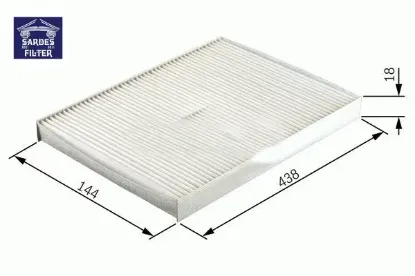 Polen filtresi jumper-ducato-boxer 1.9d-1.9td-2.5d-2.5td-2.5tdı-2.8d-2.8hdı 94-02 sardes 1312766080/ 6479.A0/ 6447.Sy/ 6447.Ty resmi