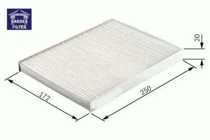 Polen filtresi i30 08 cee d cu2631 sardes 971331h000 resmi