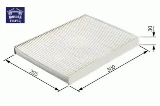 Polen filtresi a4-a6-exeo sardes 4b0819439c/ 8e0819439c resmi