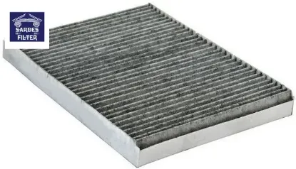 Polen filtresi polo3-polo classıc-golf3-golf4-bora-a3-toledo 97-04 -passat 01-05 karbonlu sardes 1h0819644/ 1h0819644a/ 1h0819644b resmi