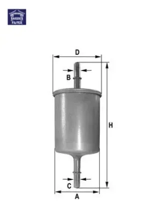 Yakıt filtresi samara 1300 61hp 09/91- sardes 21121100000000 resmi