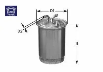 Yakıt fıltresı om611 w203 cl203 s203 c209 w463 sardes a6110920001 resmi