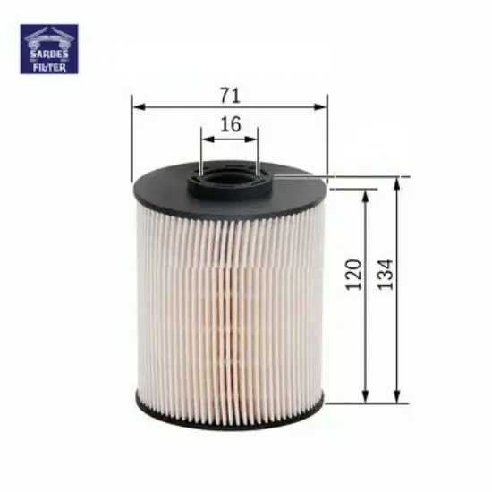 Yakıt filtresi crafter 30-50 2.5 tdi 06 sardes 2e0127159/ 2e0127177 resmi