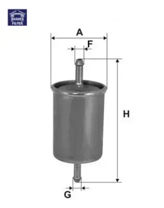 Yakıt filtresi escort v-vı-vıı-fıesta ııı-ıv-mondeo ı-ıı-transit 95 x sardes 7061254/ 92fb9155aa/ xs619155aa resmi