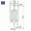Yakıt filtresi a4 1.8t 02-04 - a6 2.4-3.0 04-06 - a8 6.0 03-10 x sardes 4f0201511b/ 4f0201511d resmi