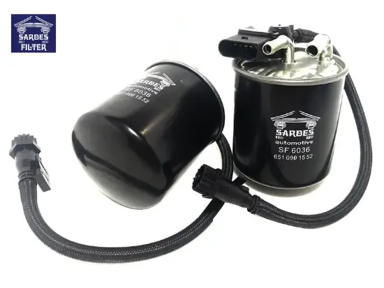 Yakıt fıltresı om651 w204 s204 w212 c207 w166 x204 w639 w447 b906 b907 b910 sardes a6510901552 resmi