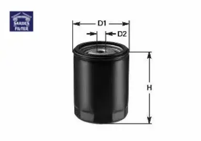 Yağ filtresi blue ym.-getz-i10-i20 1.2 benzinli-atos 1.1 05 w610/7 x sardes 2630002751/ 2630002750 resmi