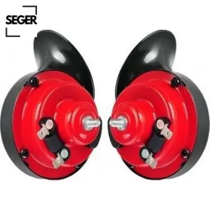 Salyangoz korna dadat takım-iki terminalli 12v seger  resmi