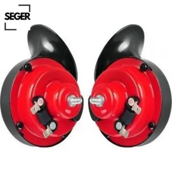 Salyangoz korna dadat takım-iki terminalli 12v seger  resmi