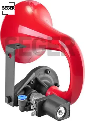 Çift borulu havalı korna 24v ramhorn-çift boynuz seger  resmi