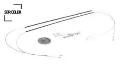 Cam kriko tamir takımı ön sağ mgn serceler  resmi