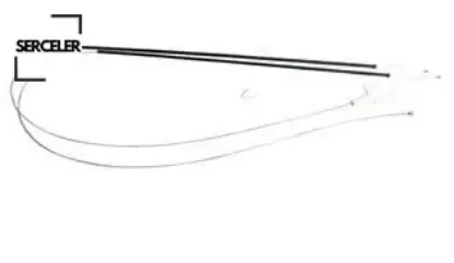 Cam kriko teli ön sol mgn 133 serceler  resmi