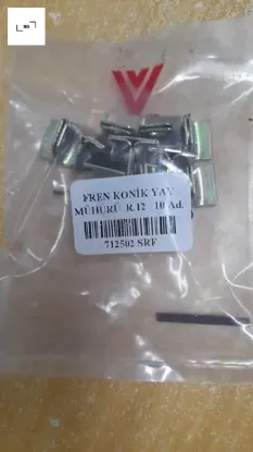 Fren konik yay mühürü r12 ses  resmi