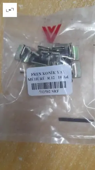 Fren konik yay mühürü r12 ses  resmi