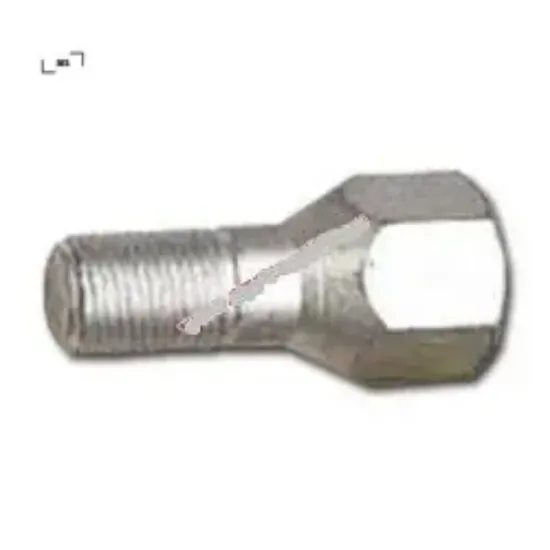 Bijon civatası çelik jant beyaz kaplama m131 dkş ses  resmi