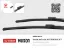 Silecek süpürgesi 600/480mm muz tipi jetta ıv-passat-varıant-alltrack 02/11 sılbak  resmi